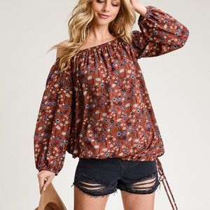 Hopely Bubble Sleeve Top